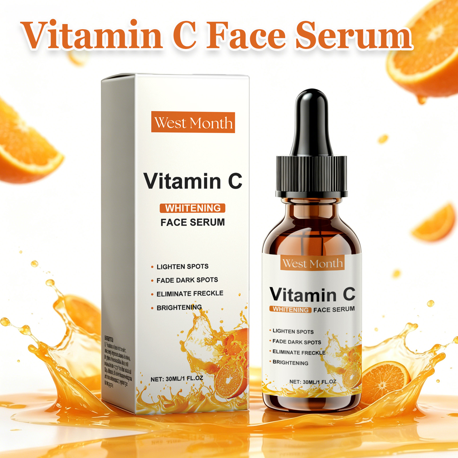 Hyaluronic Acid Facial Serum - 비타민 C 페이셜 에센스 다크 스팟