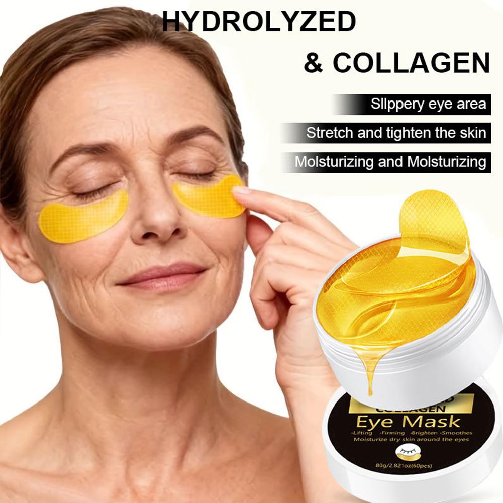 레티놀 콜라겐 골드 젤 아이 마스크 패치, 눈밑 보습  - Collagen Under Eye Patches 리뷰 및 가격