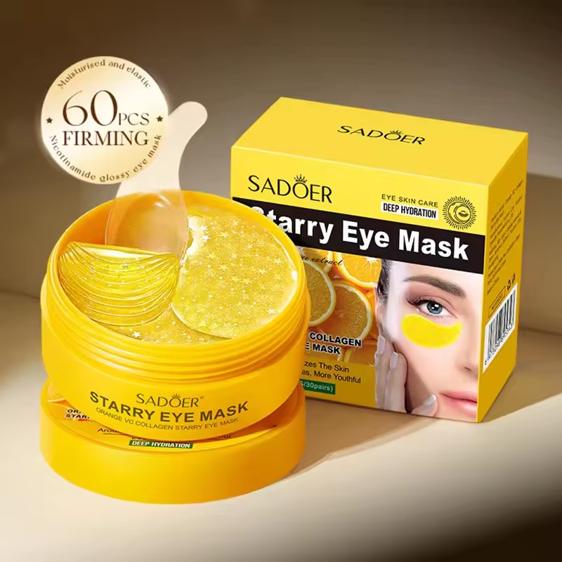 사도어 비타민 C 크리스탈 콜라겐 아이 마스크 60매, - Collagen Under Eye Patches 리뷰 및 가격