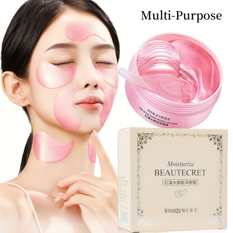 홍조류 눈가 마스크 60매, 다용도 아이 패치, 홍조류 - Collagen Under Eye Patches 리뷰 및 가격