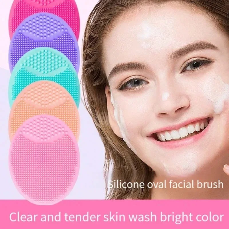 손가락 그립이 있는 실리콘 얼굴 클렌징 브러시 - 각질 - Silicone Face Scrubber Electric 리뷰 및 가격