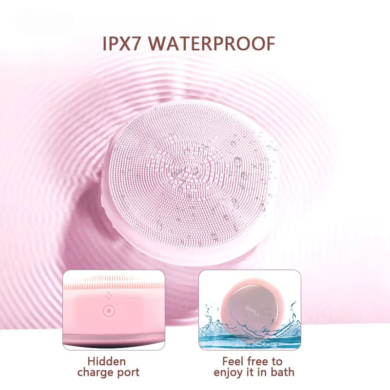 실리콘 전기 음파 진동 페이셜 딥 클렌징 브러시 스파  - Silicone Face Scrubber Electric 리뷰 및 가격