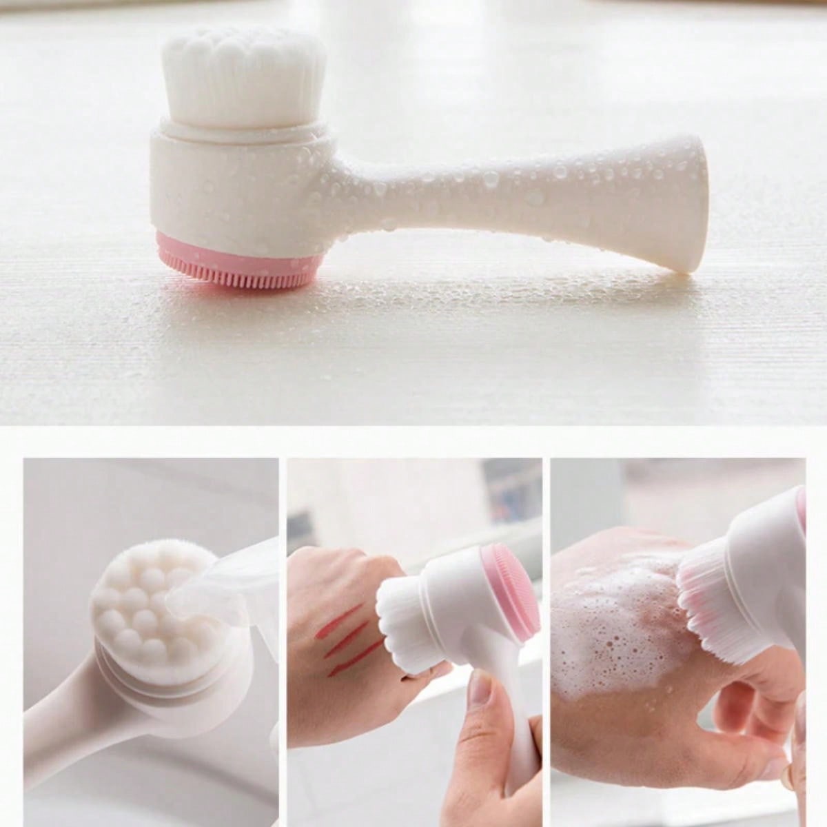 양면 세안기 실리콘 세안 브러쉬 블랙헤드 제거 모공 클 - Silicone Face Scrubber Electric 리뷰 및 가격