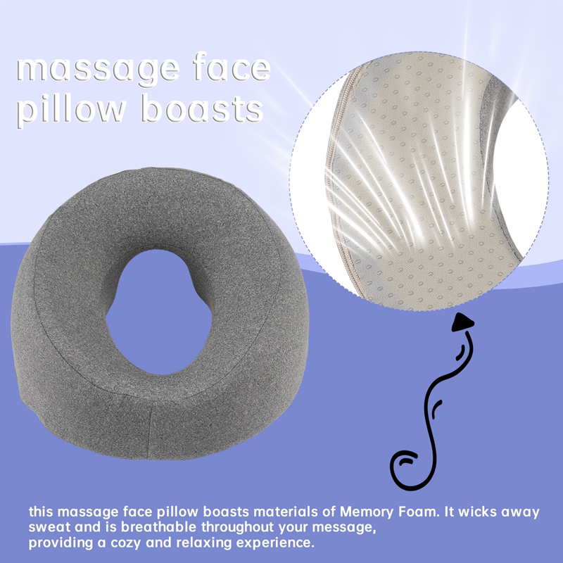 인체공학적 수면 베개 메모리폼 헤드레스트 지지 베개 바 - Massage 리뷰 및 가격