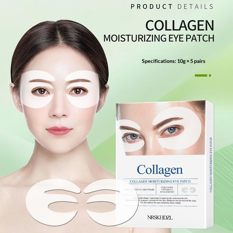 5쌍들이 세트, 보습 콜라겐 아이 필름 마스크, 흡수력 - Collagen Under Eye Patches 리뷰 및 가격