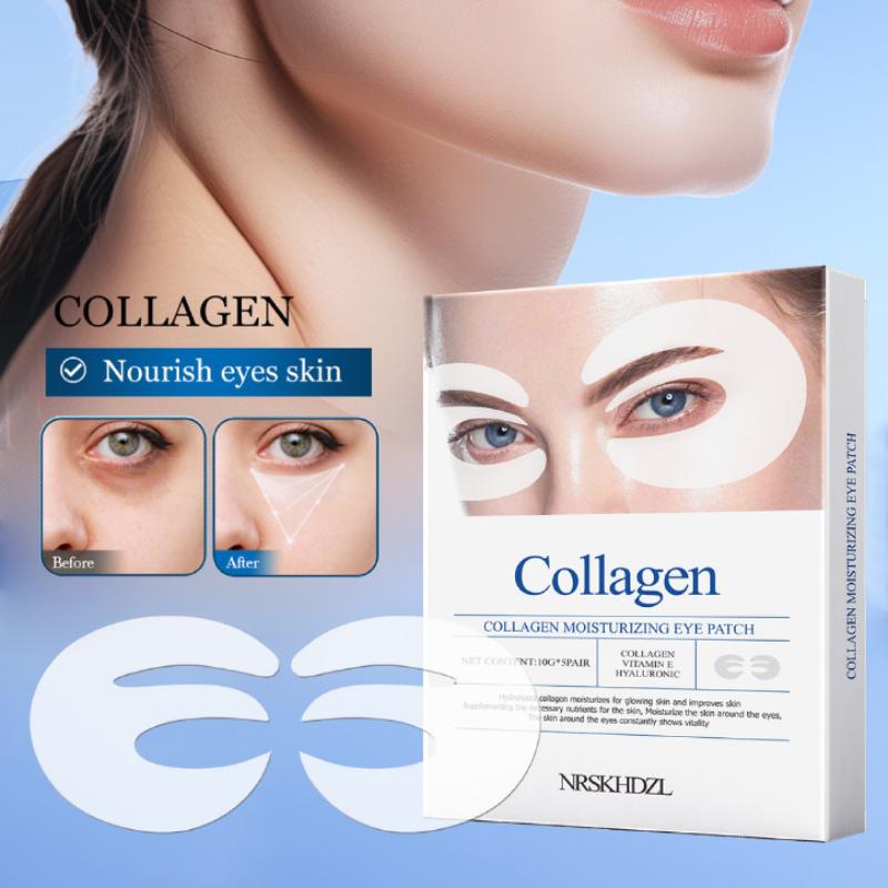 5쌍들이 세트, 보습 콜라겐 아이 필름 마스크, 흡수력 - Collagen Under Eye Patches 리뷰 및 가격
